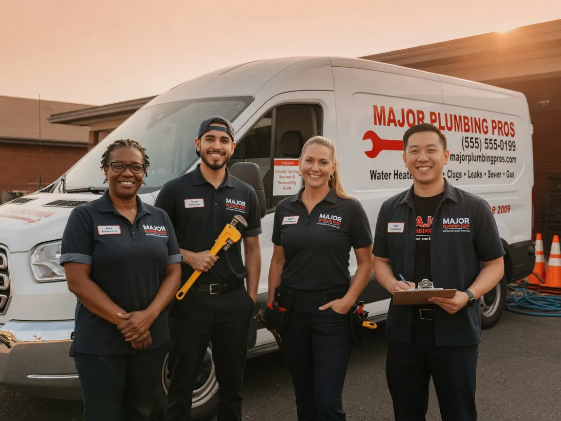Drain Cleaning Services company in Rogers, TX